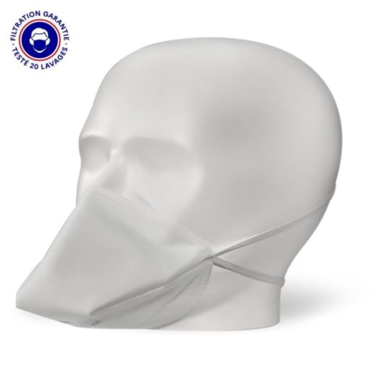 Masque blanc canard Lavable 20 fois - CAT UNS-1